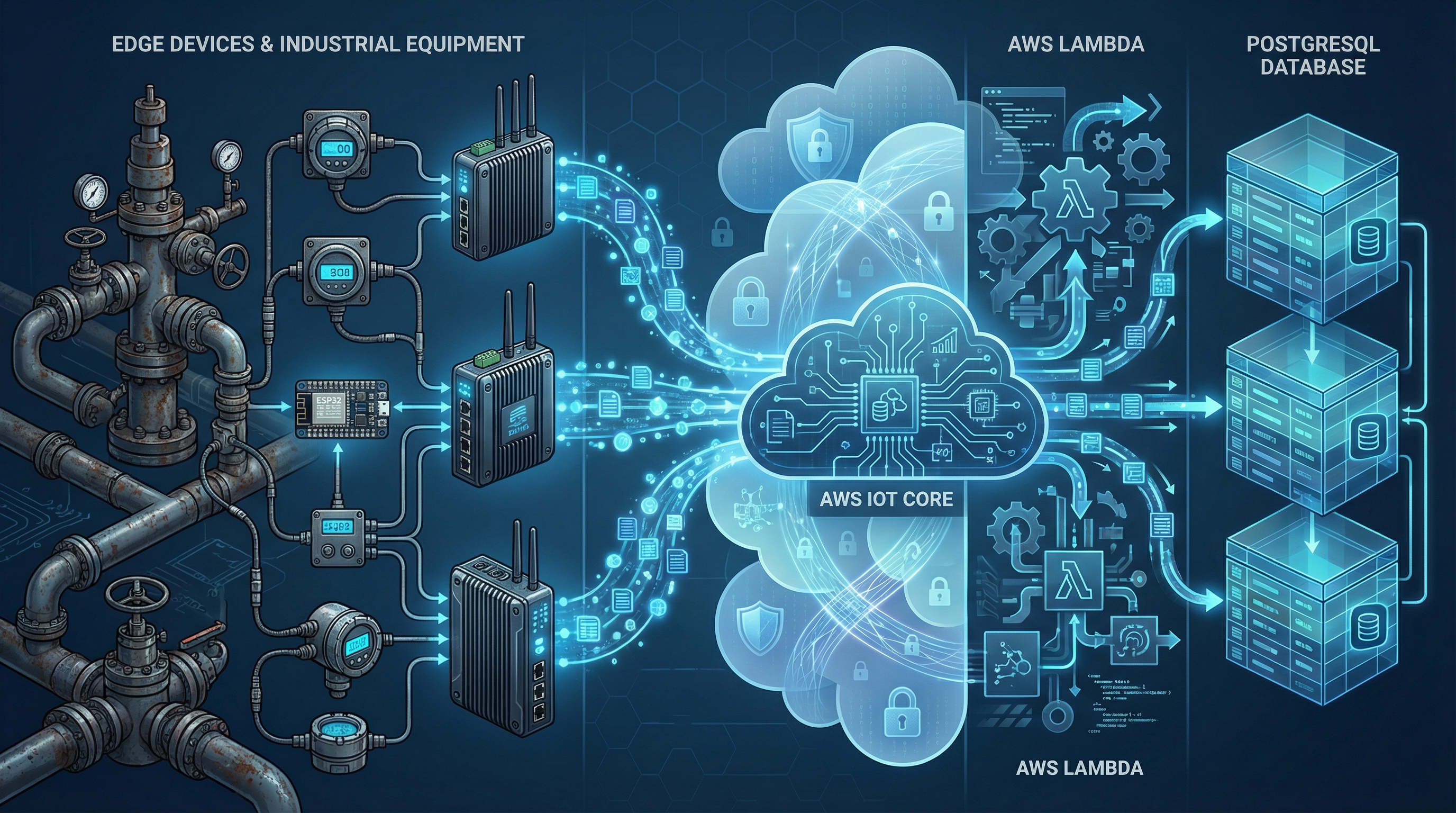 Direct Edge MQTT to AWS IoT — Storing Industrial Telemetry in PostgreSQL